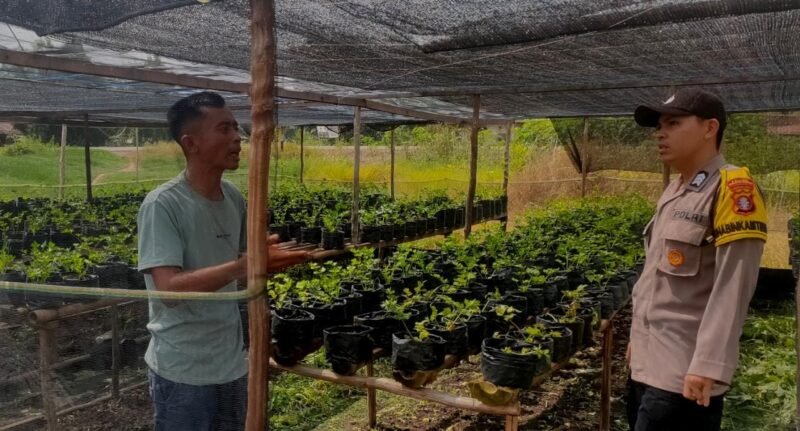 Sambang ke Masyarakat, Personel Polsek Maliku Lakukan Sosialisasi dan Imbauan