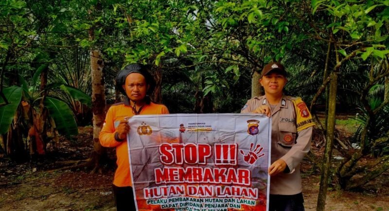Sampaikan Imbauan Kamtibmas Kepada Masyarakat oleh Personel Polsek Maliku