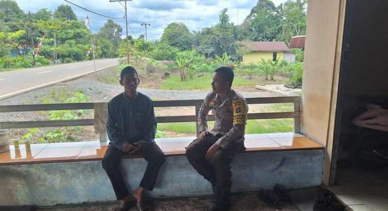 Polsek Maliku Sambangi Masyarakat dengan Beri Imbauan