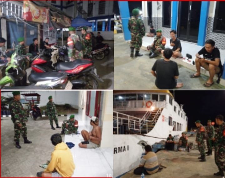 Koramil 0827/02 Kalianget Intensifkan Patroli Demi Ciptakan Rasa Aman Warga(7/9/2025/ Foto: Sarkawi TargetNews.ID Patroli Aman)