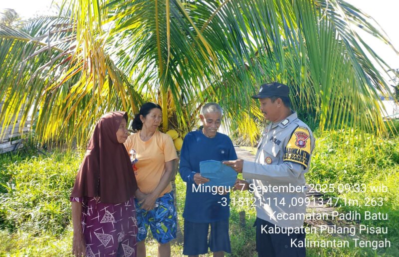Pasca Unjuk Rasa, Polsek Pandih Batu Gencarkan Sambang Warga: Cegah Hoaks dan Jaga Kamtibmas
