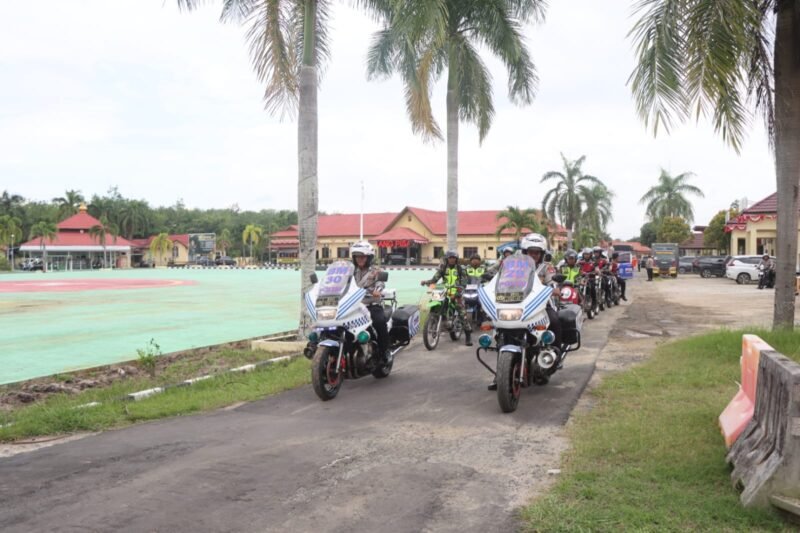 Polres Pulang Pisau dan TNI Gelar Patroli Gabungan Cipta Kondisi di Akhir Pekan
