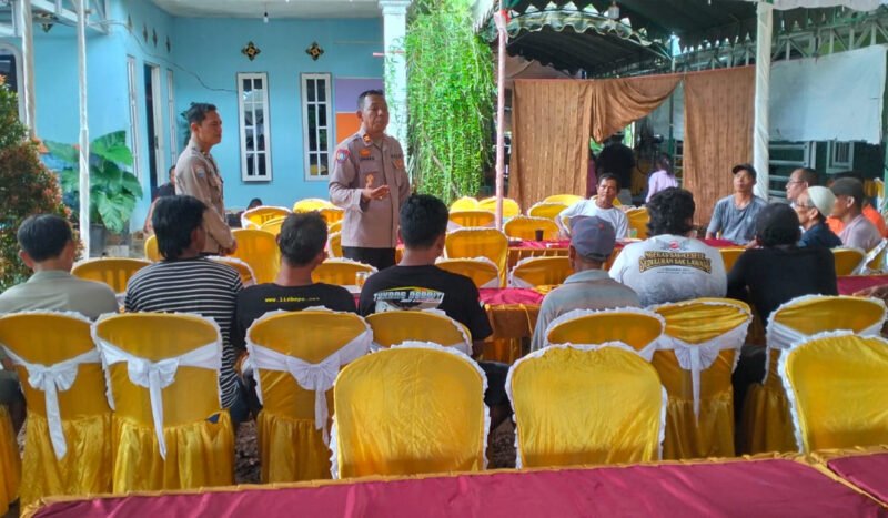 Pasca Unjuk Rasa, Sat Binmas Polres Pulang Pisau Jalankan Cooling System Bersama Tokoh Masyarakat