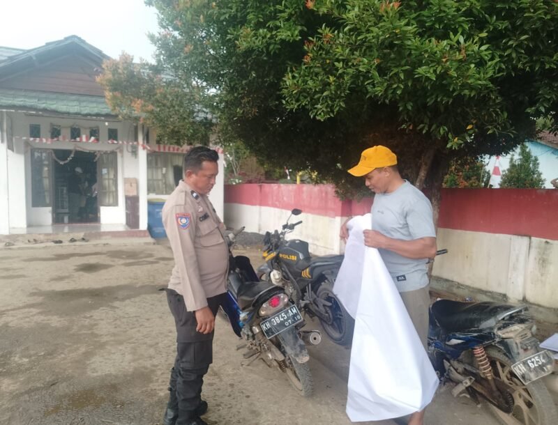 Polsek Maliku Sambangi Masyarakat dengan Beri Imbauan, Foto: Bib TargetNews.id