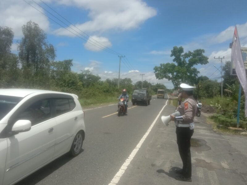Satlantas Polres Pulang Pisau Gencarkan Penling Guna Kamseltibcarlantas