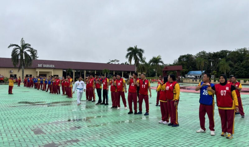 Ujian Beladiri Semester II Jadi Syarat Gassus dan Dikbang, Polres Pulang Pisau Siapkan Personel Unggul