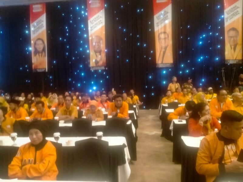 Resmi Dilantik, Sumarzen Marzuki Targetkan 62 Kursi di Pemilu 2029, foto: jomsen silitonga/TargetNews.id