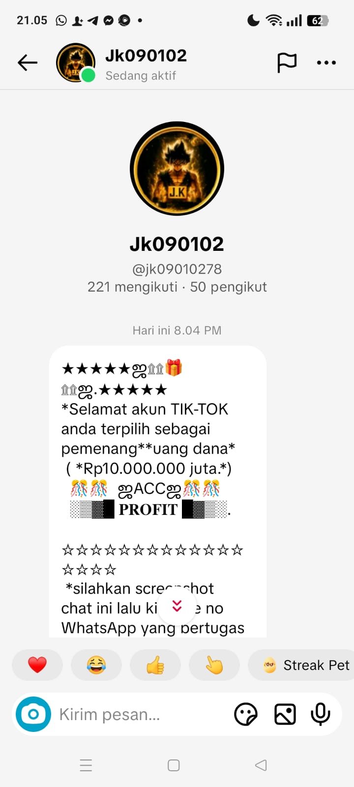 Waspada Akun Media Sosial, Gunakan Modus Undian TikTok untuk Menipu Warganet