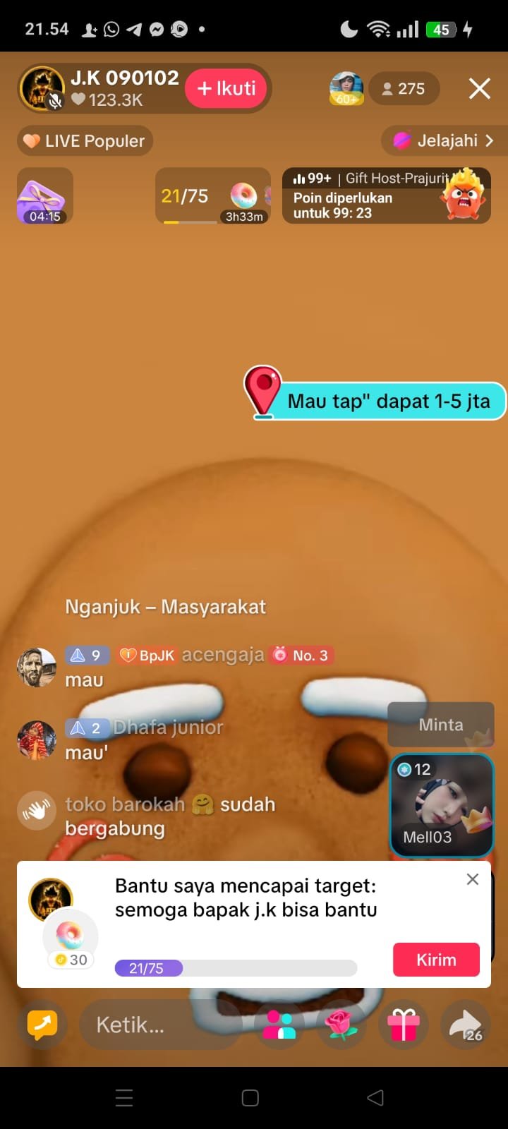 Akun Live Streaming Diduga Palsu Meresahkan Warga Nganjuk, Polisi Diminta Turun Tangan