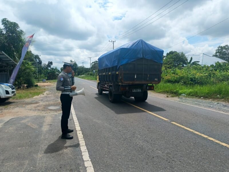 Satlantas Polres Pulang Pisau Gencarkan Penling Guna Kamseltibcarlantas