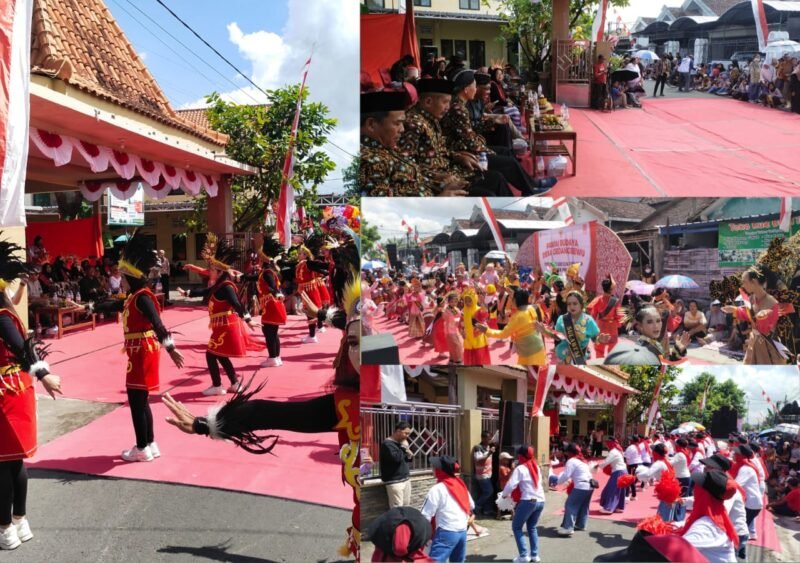 Karnaval Desa Gedangsewu Tulungagung Dalam Rangka HUT RI Yang ke 80