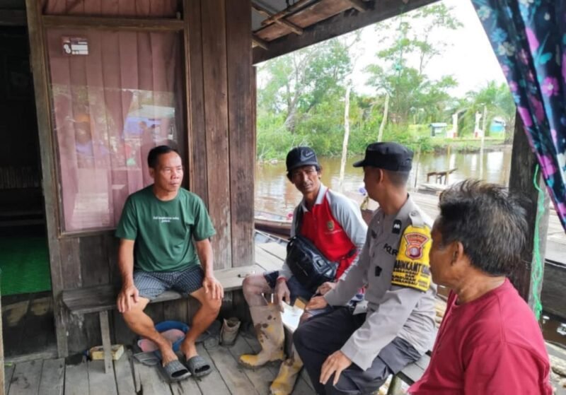 Pagi hari Polsek sebangau kuala gencarkan giat KRYD