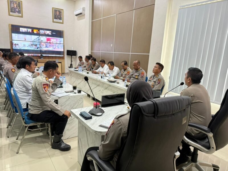 Stabilitas Kamtibmas dan Ketahanan Pangan Jadi Fokus Utama Anev Polres Pulang Pisau