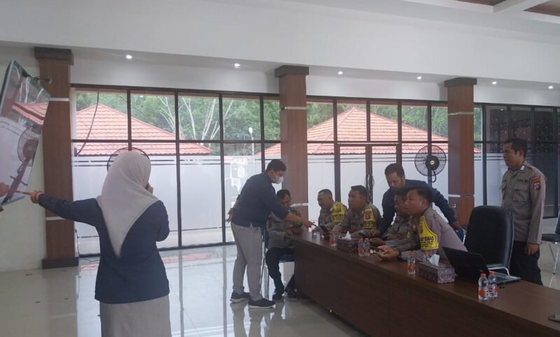 Polres Pulang Pisau dan BPS Gelar Pelatihan Aplikasi Fasih Perkuat Ketahanan Pangan