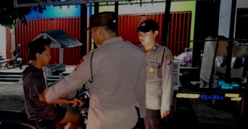 Polsek Maliku Laksanakan KRYD di Wilayah Hukumnya