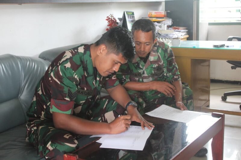 Kegiatan Dalproggar Tegaskan Komitmen Kodim Tabalong Dalam Pengelolaan Anggaran