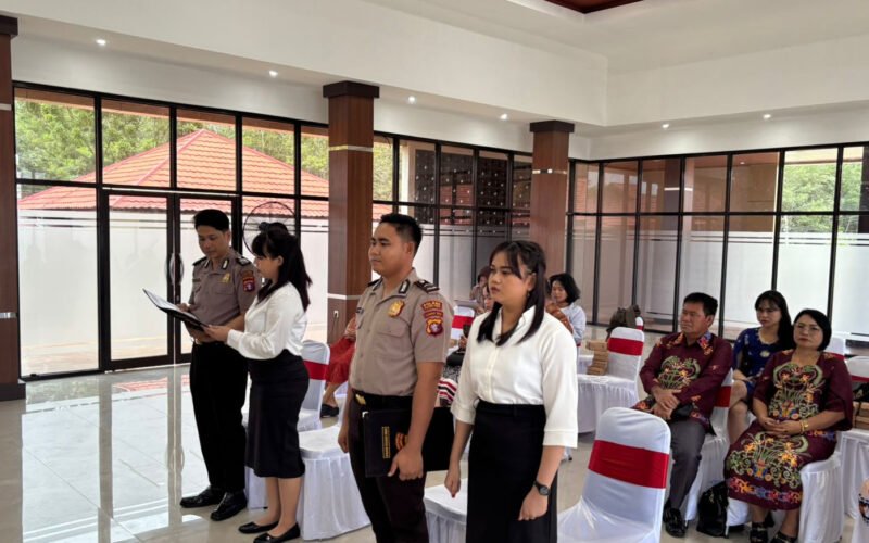 Siap Menikah, Dua Anggota Polres Pulang Pisau Ikuti Sidang BP4R dengan Pendampingan Khusus