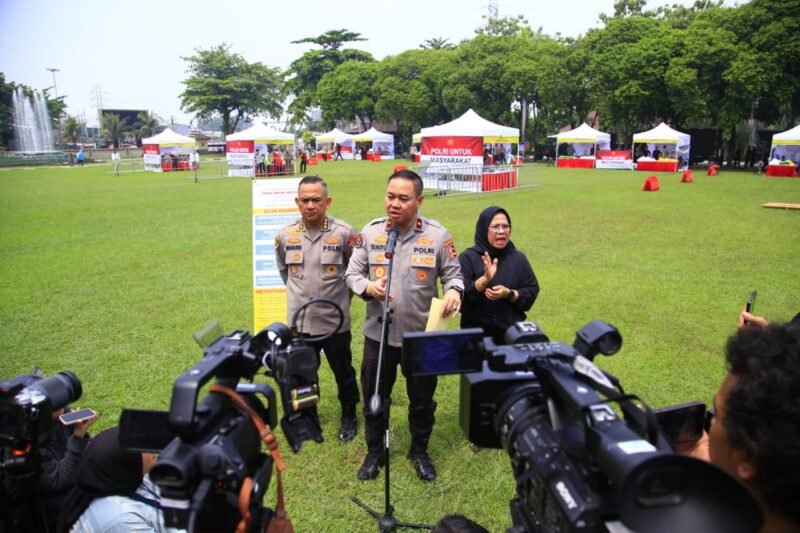 Polri Gencarkan Gerakan Pangan Murah, foto: redaksi/bib gila