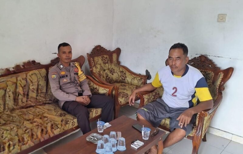 Personel Polsek Maliku Sosialisasi Kepada Masyarakat Kecamatan Maliku