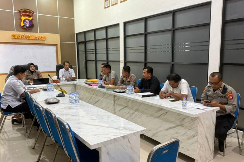 Polres Pulang Pisau Terima Supervisi Hukum dari Bidkum Polda Kalteng