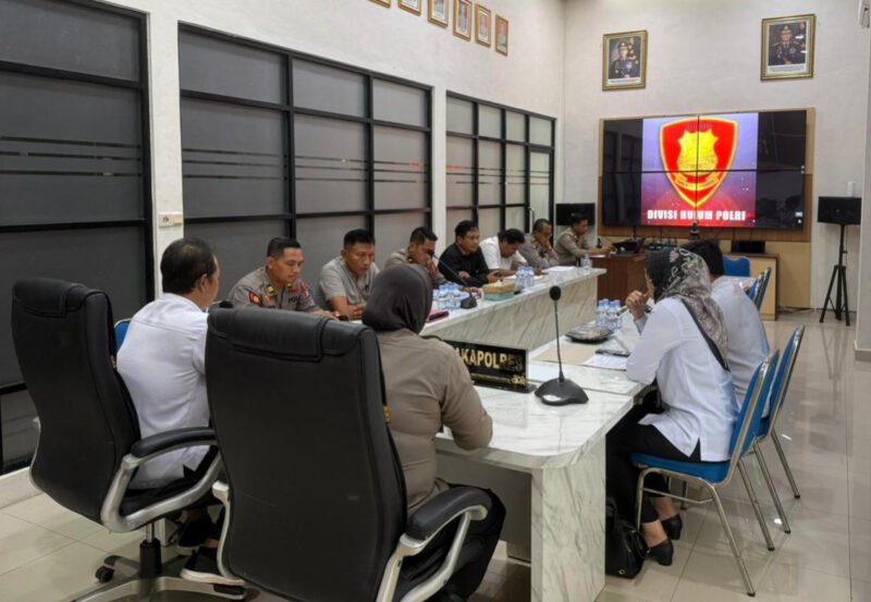 Perkuat Layanan Hukum, Polres Pulang Pisau Dapat Pembinaan Langsung dari Bidkum Polda Kalteng
