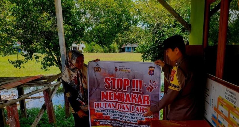 Sambang ke Masyarakat, Personel Polsek Maliku Lakukan Sosialisasi dan Imbauan
