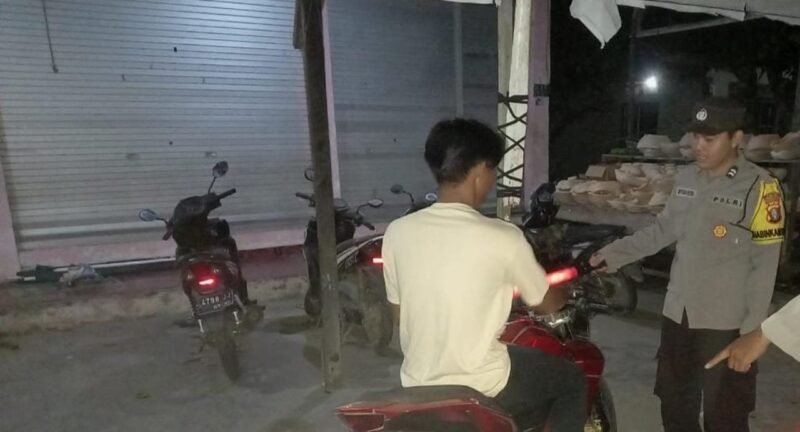 Polsek Maliku Laksanakan KRYD di Wilayah Hukumnya