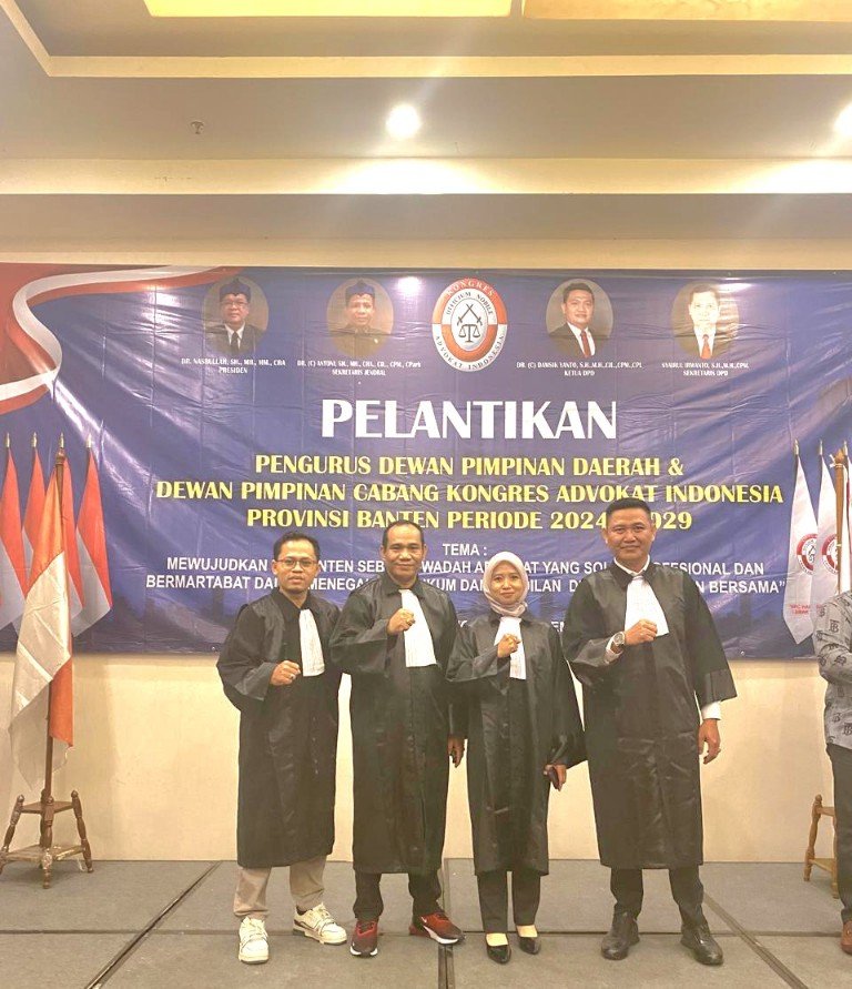 PELANTIKAN PENGURUS DPD & DPC KAI PROVINSI BANTEN