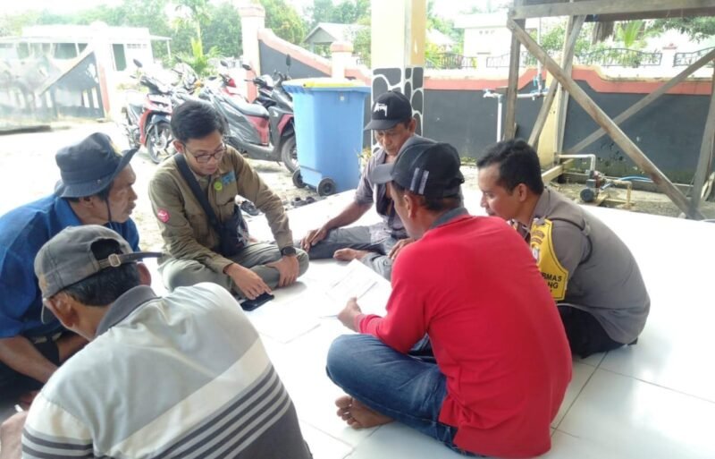 Personel Polsek Maliku Sosialisasi Kepada Masyarakat Kecamatan Maliku