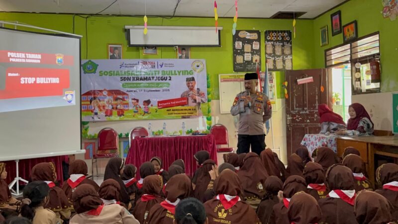 Polresta Sidoarjo Gelorakan Anti Bullying, Foto, redaksi/bib