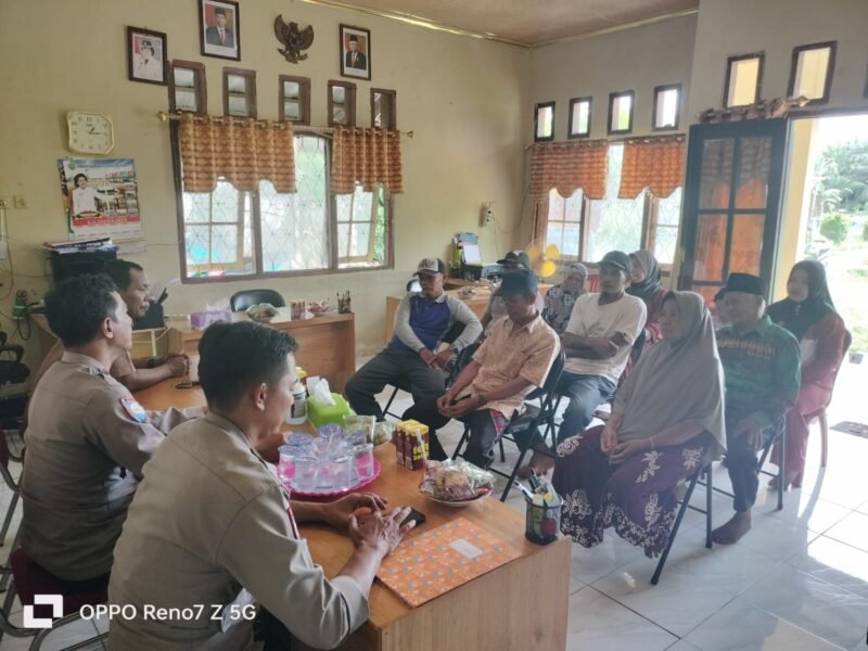 SATBINMAS POLRES PULANG PISAU GELAR FSK UNTUK TINGKATKAN SINERGI DAN KEAMANAN MASYARAKAT