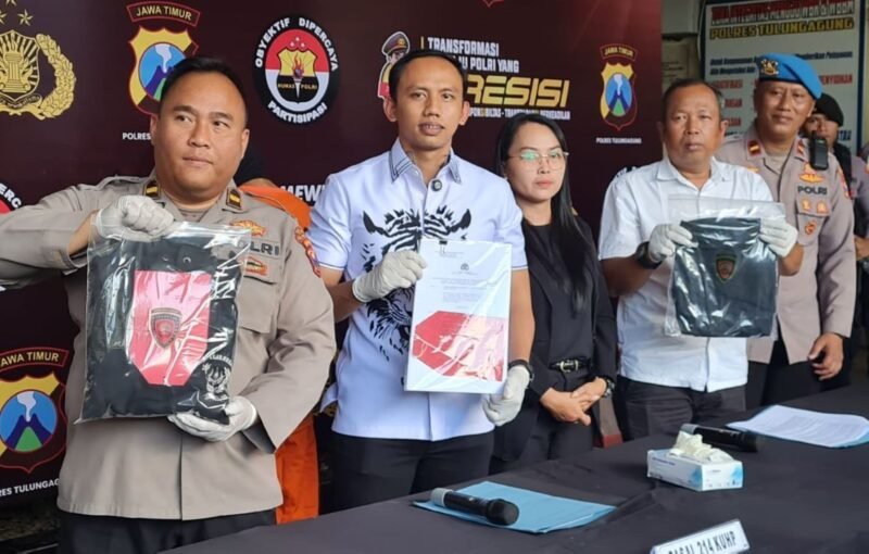 Polisi Amankan Pelaku Oknum Pesilat, di Tulungagung yang Aniaya Wakapolsek Pakel