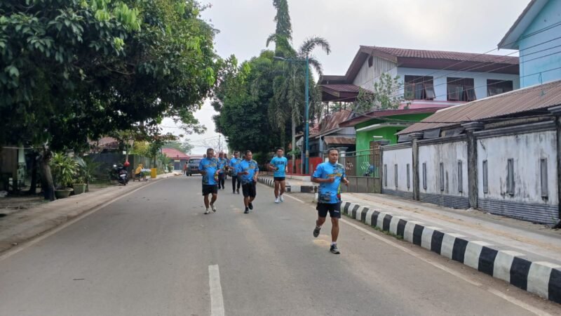 Kapten Inf Dwi Prayitno: Aerobik Lari Jadi Upaya Jaga Kebugaran Prajurit Kodim 1008/Tabalong