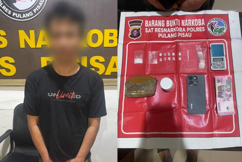Peredaran Sabu di Banama Tingang Terbongkar, Polisi Amankan 12 Paket Siap Edar