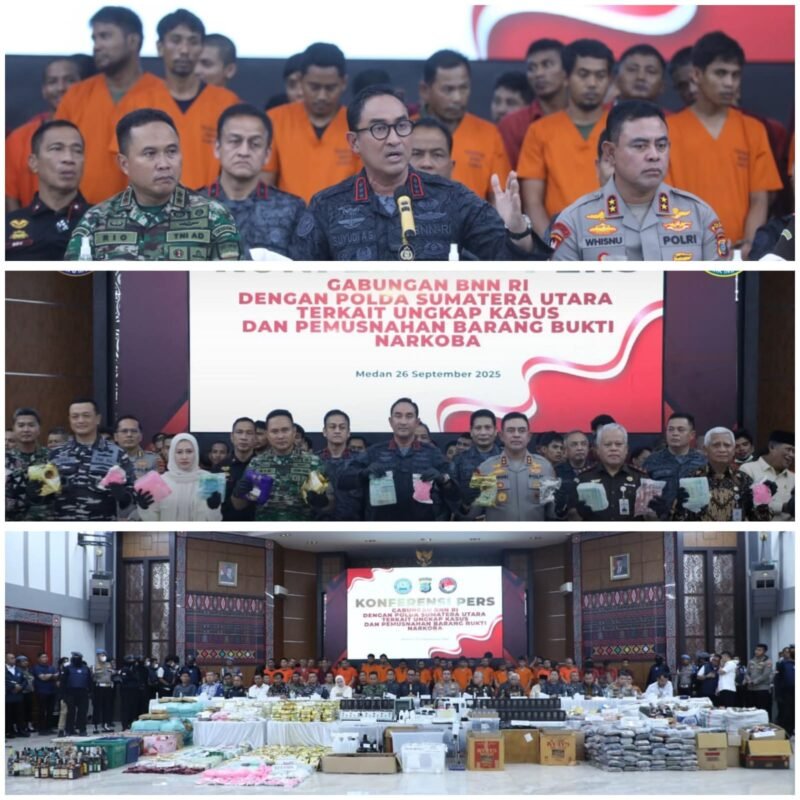 HANCURKAN JARINGAN SINDIKAT NARKOTIKA