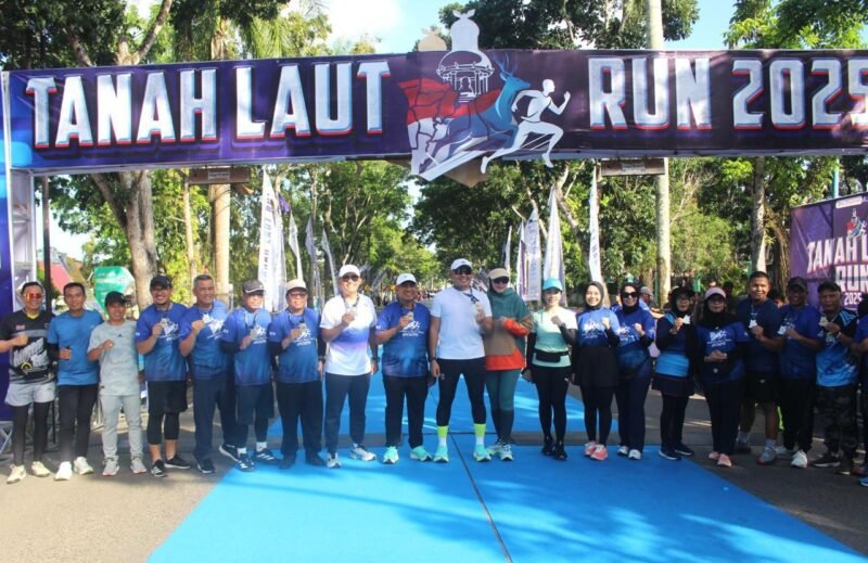 Turut Meriahkan Tanah Laut Run 2025 Dandim 1009/Tla Dorong Masyarakat Rajin Berolahraga