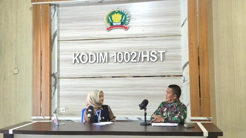 Podcast Kodim 1002/HST Beri Informasi Resmi, Rekrutmen TNI 2025