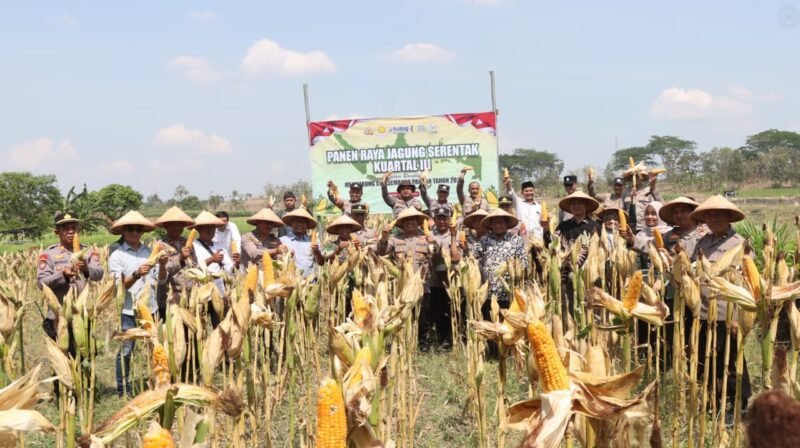 Polres Nganjuk Sumbang 10 Ton di Kuartal III 2025