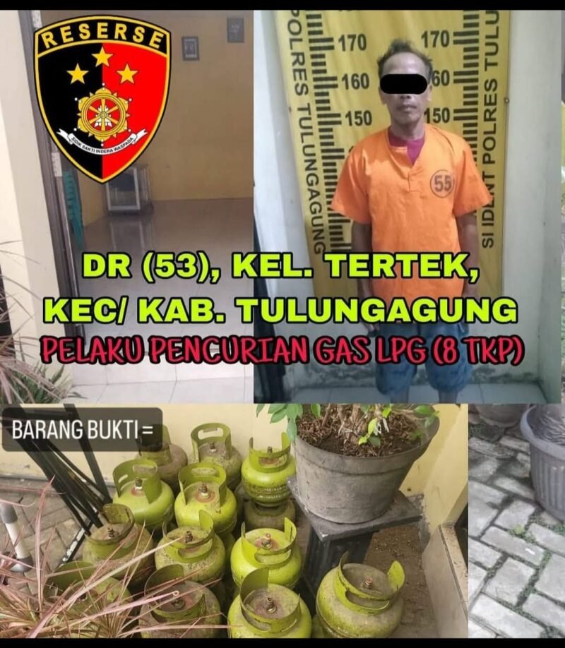 Ungkap Pelaku Pencurian Tabung Gas Elpiji