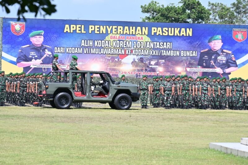 Kalsel Resmi Pindah Komando! Pangdam XXII/TB: Siap Lanjutkan Tugas Demi Pertahanan Kalimantan