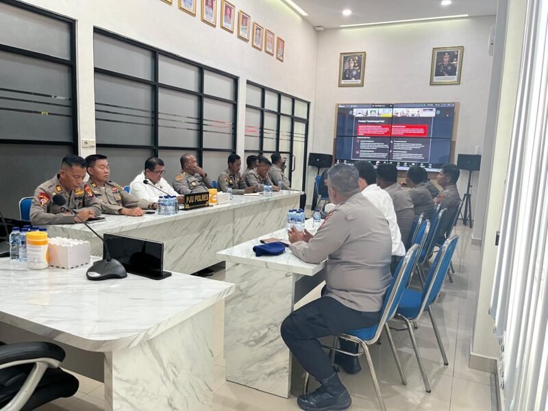 Polres Pulang Pisau Komitmen Sukseskan Program Quick Wins Transformasi Polri Presisi