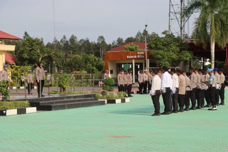 Wakapolres Pulang Pisau Dorong Profesionalisme Penyidikan dan Kedisiplinan