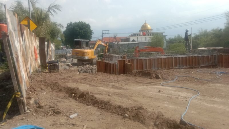 PROSES PEMBANGUNAN JEMBATAN LEBAKSONO Di KERJAKAN OLEH CV. ALLANTA RAYA