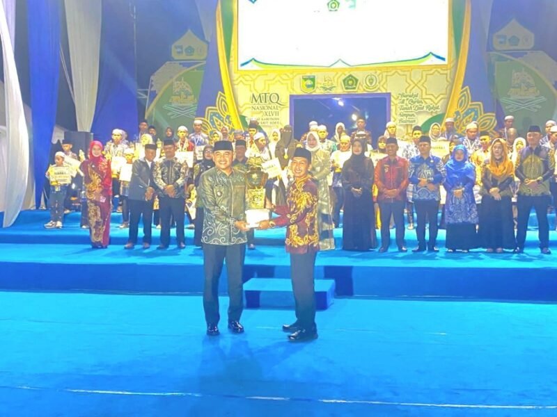 Letkol Inf Adhy Irawan, S.I.P., M.H.I., Hadiri Penutupan MTQ Ke-47 Tingkat Kabupaten Tanah Laut