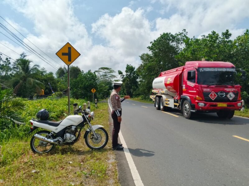 Satlantas Gelar Patroli Daerah Rawan Laka Lantas