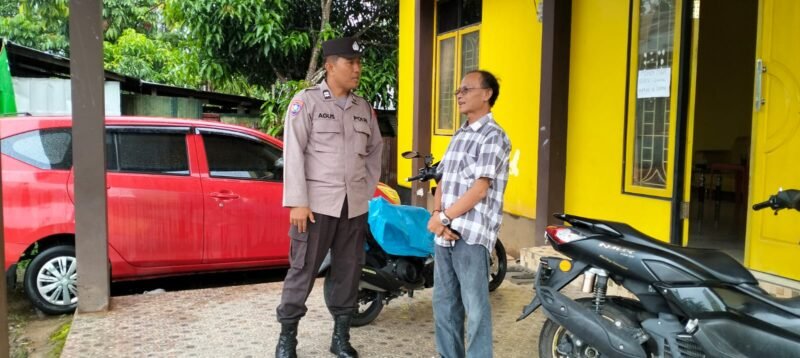 Cegah Judi Online Sat Binmas Polres Pulang Pisau Laksanakan Sambang ke Masyarakat