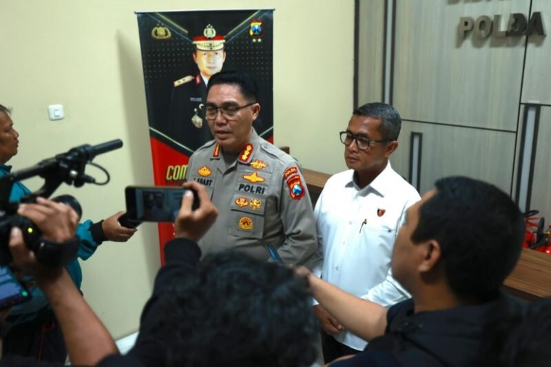 DVI Polda Jatim Dirikan Posko Penanganan Korban, Robohnya Bangunan Pondok Pesantren Al Khoziny