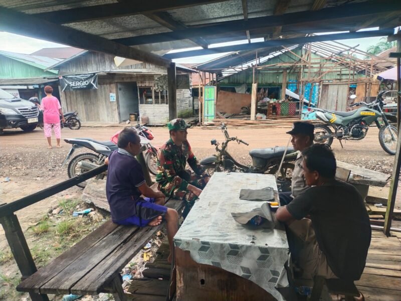 Polsek Sebangau Kuala sambang dan Lakukan Sosialisasi dan imbauan Kepada Masyarakat