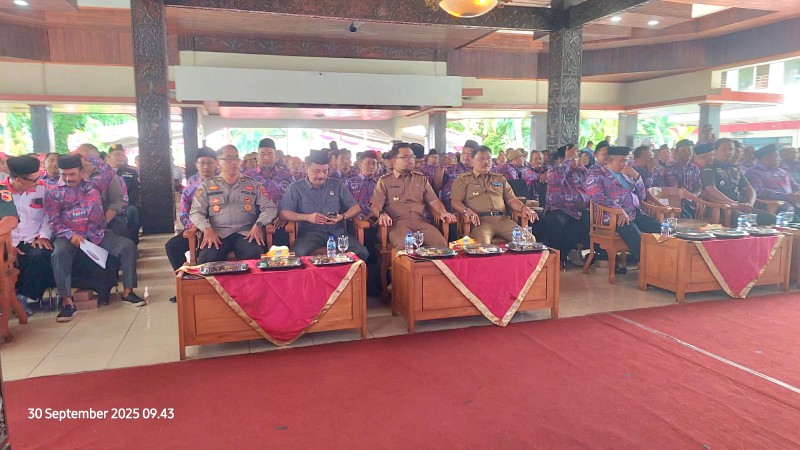 Pelantikan PPDI, Polres Nganjuk Tekankan Peran Strategis Tiga Pilar