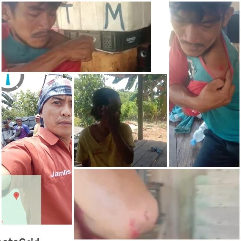 Pengurus PAC ARUN Pulau Laut Barat, Mendapatkan Perlakuan Represhif Oleh Oknum Polsek Hingga Berdarah-Darah